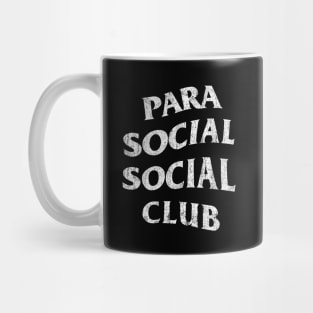 Parasocial Social Club (Chest Pocket) Mug